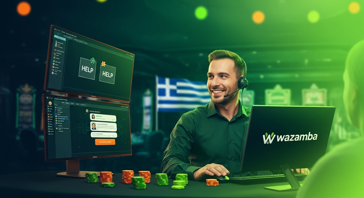 Υποστήριξη Πελατών wazamba casino login